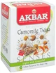 Чай травяной Akbar Camomile Twist 20 пирамидок по 1.5 г (5014176014193) - изображение 1