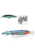 Воблер плавающий Floating Minnow Lure 13,4 г 110 мм заглубление 60-180 см Proberos сине-зеленый - изображение 2