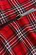 Красное платье в клетку с ремнем для девочки H&M 110-116см (4-6Y) - изображение 2
