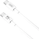 Кабель Type-C-Type-C XO NB-Q190A PD 60W 3A 1 м White (773) - зображення 1