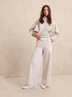 Топ женский с высоким горлом Banana Republic S, Light Grounded Stripe (В полоску) 500123427673 - изображение 4