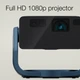 Epson Проектор EF-22N FHD, 1000 lm, LASER, 1, Google TV, Metallic Blue - изображение 3