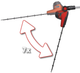 Einhell Кусторез телескопический аккумуляторный GC-HH 18/45 Li T - Solo PX, 18В 450м, 3.5кг(без АКБ и ЗУ) - изображение 8