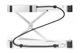 Digitus Підставка для ноутбука Variable Notebook Stand, до 17'', USB-C Dock 5-Port, сіра - зображення 3