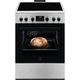 Electrolux Плита электрическая стеклокерамическая, 58л, 60x60см, дисплей, конвекция, пар, нерж - изображение 1