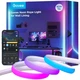 Govee Стрічка світлодіодна розумна H6641 Neon Rope Light for Wall Lining, 5м, RGBIC, WI-FI/Bluetooth, білий - зображення 1