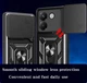 Чохол Camshield з кільцем-підставкою на Poco M7 Pro (5G) / black - зображення 3