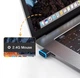 Бездротовий симулятор комп'ютерної миші Seenda USB вігглер / джигглер / шейкер із 3 режимами для запобігання переходу ноутбука / комп'ютера в режим сну, чорний (108593137) - зображення 5