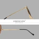 Мужские поляризационные солнцезащитные очки KINGSEVEN 7117 Gold Brown - изображение 4