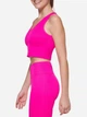 Спортивный топ для фитнеса женский Calvin Klein 241597061 S Розовый (1159835808) - изображение 2