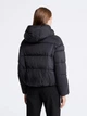 Куртка демисезонная короткая с капюшоном женская Calvin Klein 551785590 3X Черная (1159835814) - изображение 2