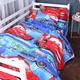 Простынь MirSon Бязь 17-0778 McQueen's Racing Dreams blue Полуторная 150х220 см (2200011256900) - изображение 1