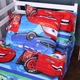 Простынь MirSon Бязь 17-0778 McQueen's Racing Dreams blue Евро 200x220 см (2200011256917) - изображение 4
