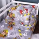 Простынь MirSon Бязь 17-0781 Paw Patrol gray King Size 220x240 см (2200011259178) - изображение 1