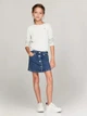 Детский лонгслив для девочки Tommy Hilfiger 491999181 122 см Белый (1159836003) - изображение 4