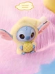 Игрушка сюрприз мягкий брелок Лабубу Стич 15см lububu Stitch Eat Something Before Sleep Series кукла для сумки рюкзака - изображение 5