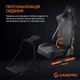 Крісло-кокпіт із кріпленням для керма, педалей та коробки передач GamePro RS100 - зображення 7