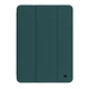 Чехол-книжка на планшет Apple iPad 10.9 (2022) A2696/A2757/A2777/10.9 (2024)/11 (2025) A16, Flex Case, Dark Green, противоударный, обложка с трехскладной подставкой и авто. пробуждением для планшета 10.9 ,11 , кожаный, на магните - изображение 1