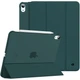 Чехол-книжка на планшет Apple iPad 10.9 (2022) A2696/A2757/A2777/10.9 (2024)/11 (2025) A16, Flex Case, Dark Green, противоударный, обложка с трехскладной подставкой и авто. пробуждением для планшета 10.9 ,11 , кожаный, на магните - изображение 2