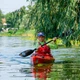 Каяк морской для детей и подростков SeaBird Designs Expedition Odin Pro, красный - изображение 6