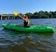 Каяк одноместный для рыбалки и охоты SeaBird Designs Ranchero, многоцелевая байдарка, зелёный - изображение 1