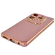 Чехол накладка Silicone Adds 6D для Realme C61 / Note 60x / C63 pink - изображение 2