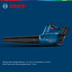 Акумуляторна повітродувка Bosch безщіткова GBL 18V-750 (solo) (06008D2000) - зображення 5