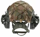 Балістичний шолом каска FAST Helmet NIJ IIIA Олива+Тактичні навушники M31+кавер Розмір М - зображення 4