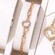 Женский комплект украшений No brand 2398 золотистый - изображение 4