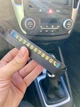 Табличка-Автовізитка З Номером Телефону На Панель Авто Візитна Картка Black B18 - зображення 4