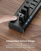 USB хаб RSHTECH RSH-A37S USB 3.0 7 портів з блоком живлення hub концентратор - зображення 5