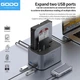 Док станція GODO GDPD07T-U для HDD SSD 2.5" 3.5" SATA III USB3.0 + 2 x USB з функцією клонування - зображення 6