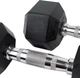 Гантель шестигранна UnderFit UF45, 10 кг - зображення 4