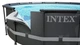 Басейн каркасний 11в1 INTEX 26340, 732 x 132 см, темно-сірий - изображение 3
