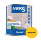 Эмаль алкидная глянцевая MIKS Color (Желтая) 0,8 кг - изображение 1