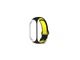 Ремешок Nike style с металлической застежкой для фитнес-браслета Xiaomi Mi Band 4 и 3 Черный с желтым (mrk3080) - изображение 6