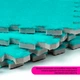 Підлога-пазл плюшевий 30х30х1см М'ятний SW-00002088 - изображение 5