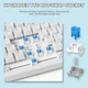 Клавіатура AJAZZ AK820 White Ігрова Дротова Механічна - изображение 3