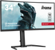 Монітор 34" iiyama G-Master Red Eagle GCB3481WQSU-B1 (4948570124251) - зображення 1