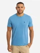 Футболка хлопковая длинная мужская U.S. Polo Assn 113904-0400A(OCEANSIDE BLUE) XL Голубая (786662043301) - зображення 4