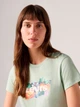 Футболка хлопковая женская Levi`s The Perfect Tee 17369-2935 M Зеленая (5401157965832) - изображение 4