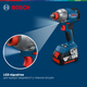 Аккумуляторный бесщеточный ударный гайковерт Bosch GDX 18V-285+ (L-BOXX + 2х аккумуляторы 18V 4,0Ah + Зарядное устройство) (06019N2102) - изображение 5