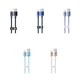 Кабель для Iphone на 2м. USB to Lightning Crystal Shine Series 2,4A Sky Blue, Baseus для зарядки та передачі даних (CAJY001203) - зображення 2
