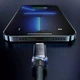 Кабель для Iphone на 2м. USB to Lightning Crystal Shine Series 2,4A Sky Blue, Baseus для зарядки та передачі даних (CAJY001203) - зображення 4