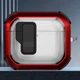 Футляр противоударный Locking Button для наушников Airpods 4 Red - изображение 2
