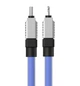 Кабель Type-C to Lightning для Iphone CoolPlay (1м) для зарядки и передачи данных Blue, Baseus (CAKW000003) - изображение 2