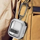 Футляр противоударный Locking Button для наушников Airpods 4 White - изображение 6