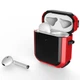 Кейс для навушників Black Edition футляр для Airpods 1/ Airpods 2 Red - изображение 2