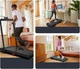 Домашняя электрическая беговая дорожка ATHLETIC Treadmill Premium 1-12 км/ч 120 кг - изображение 3