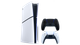 Набір Консоль Sony PlayStation 5 Slim Blu-ray 1TB White + Геймпад Бездротовий DualSense Midnight Black - зображення 2